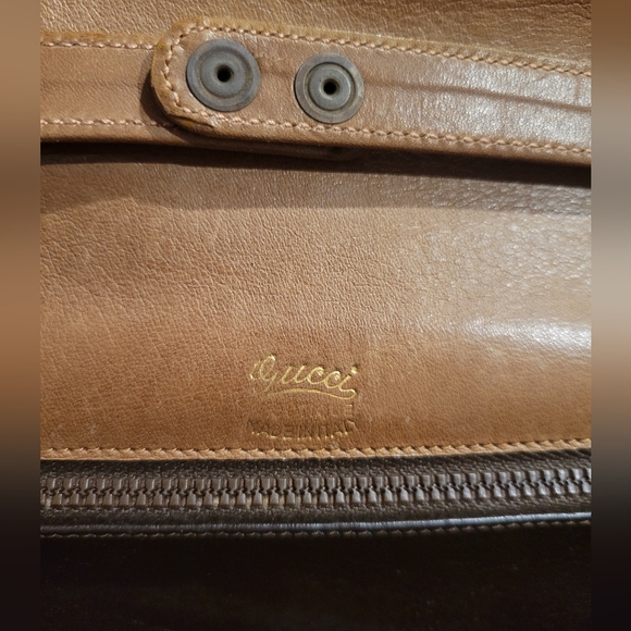 Authentic Vintage Gucci Horseshoe Shoulder Bag - Picture 11 of 13